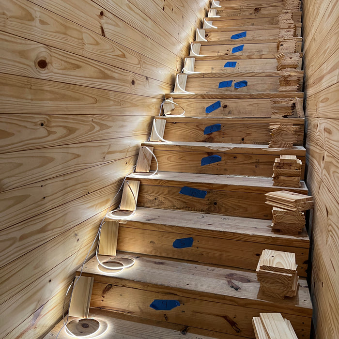 Stair Light Installation
