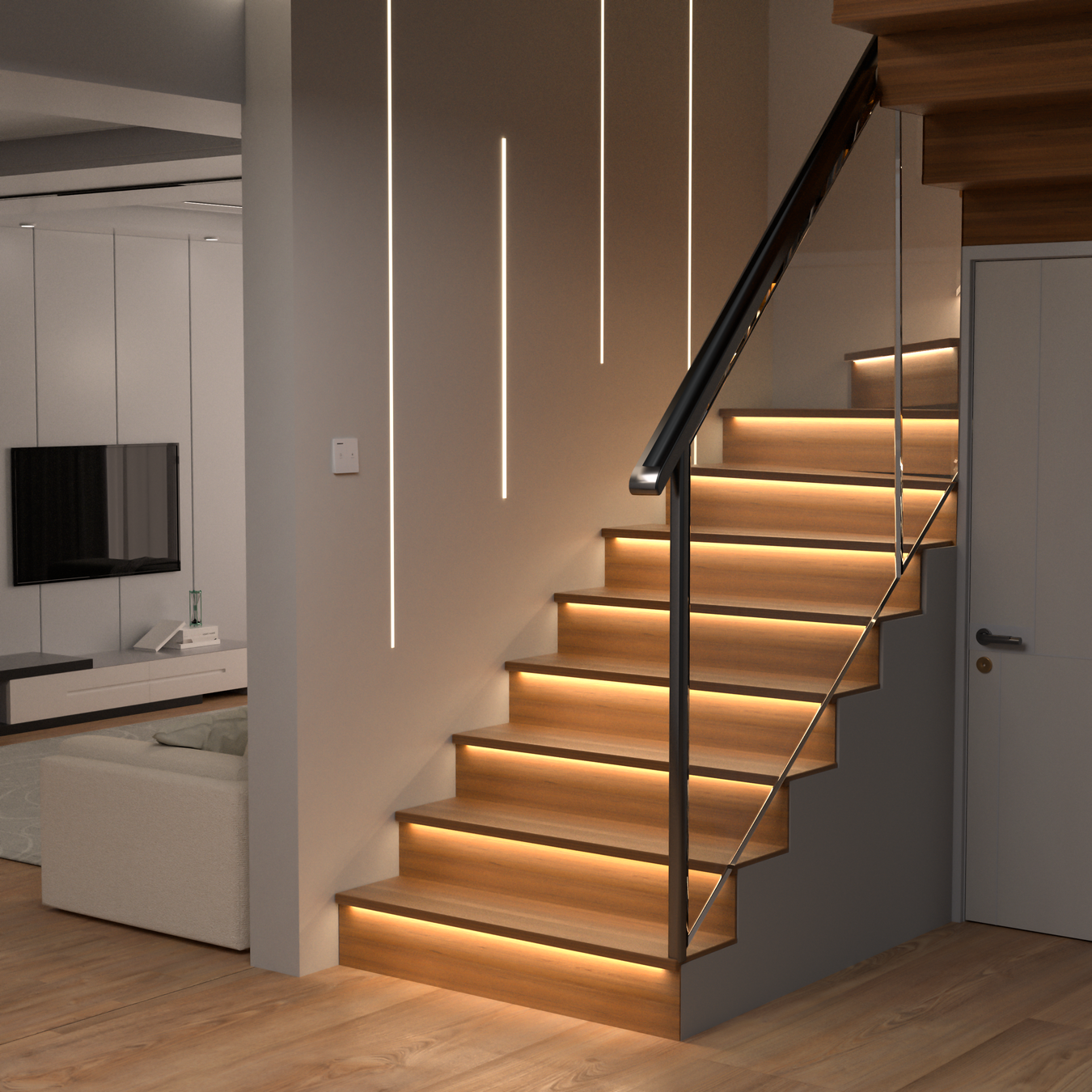 Indoor LED Stair Light Kits