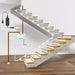 KOMIGAN Motion Sensor With Daylight Sensor Sync Type LED Stair Lighting Kit SSL-0516, 20 Inches Long Strip Light for Indoor Staircase - KOMIGAN