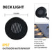 KOMIGAN LED Recessed Stair Light 4 Pack with Faceplates Indoor / Outdoor - KOMIGAN