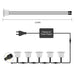 KOMIGAN LED Recessed Stair Light 4 Pack with Faceplates Indoor / Outdoor - KOMIGAN