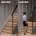 KOMIGAN Motion Sensor with Daylight Sensor LED Stair Light Kit KMG-4233, 60 Inches Long Cuttable LED Light for Indoor Staircase - KOMIGAN