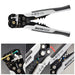 MASTERPROOF Multi-function Automatic Wire Stripper Press terminal pliers - KOMIGAN